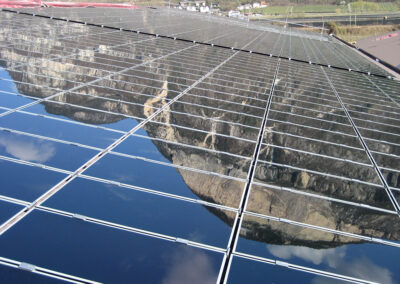 Impianto solare su tetto a Bolzano